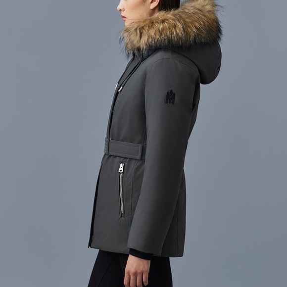 MACKAGE JENI-FZ CARBON S -2 in 1 ladies Down Parka - Picture 4 of 10